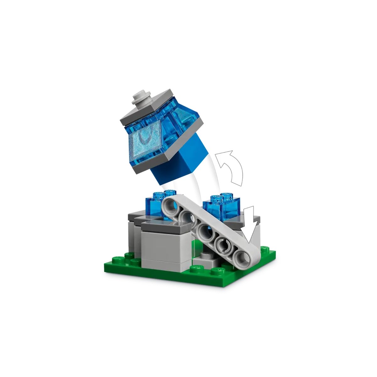 Minecraft Les Ghasts à l'attaque du village multicolore, LEGO