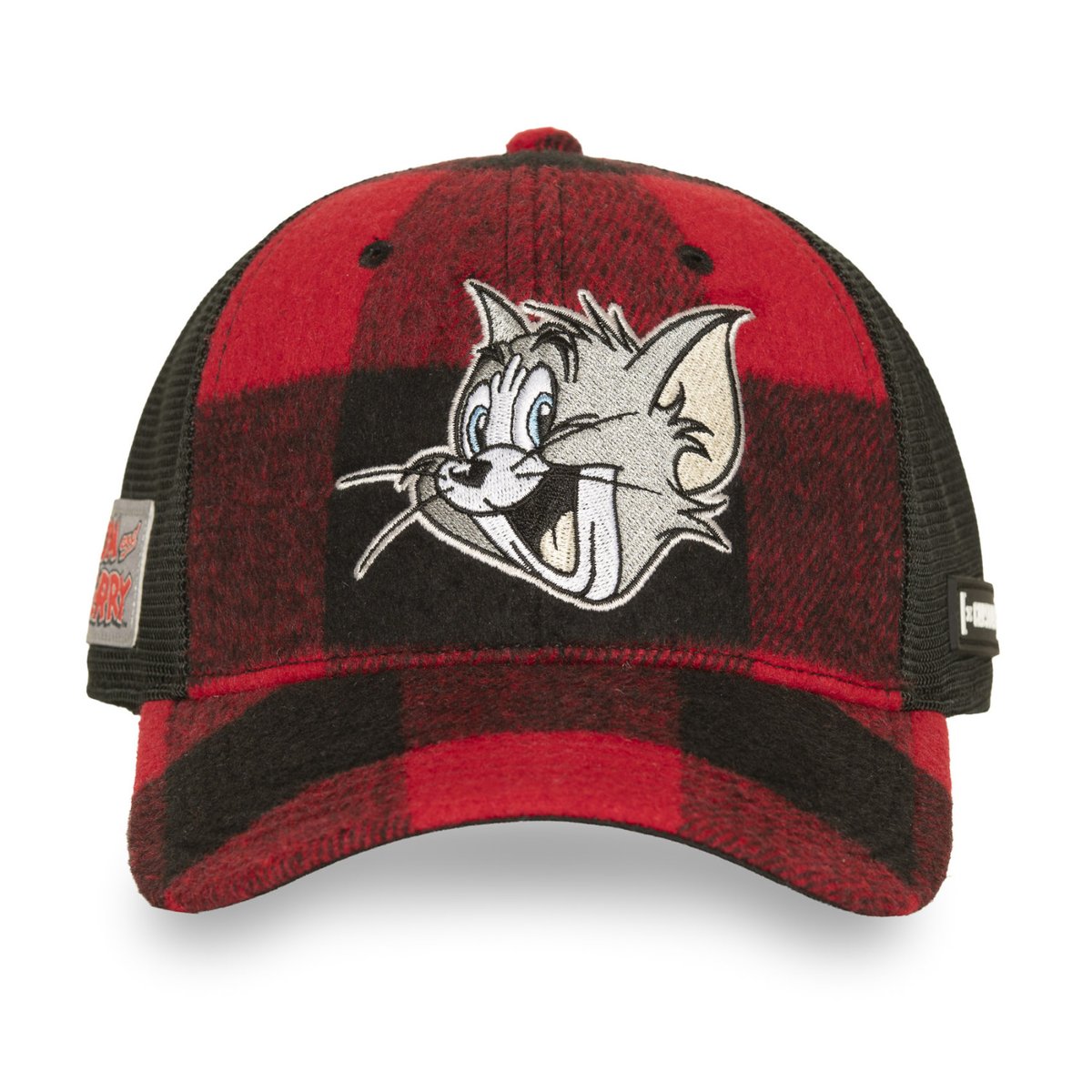 Casquette trucker Tom & Jerry noir/rouge/gris/blanc, CAPSLAB