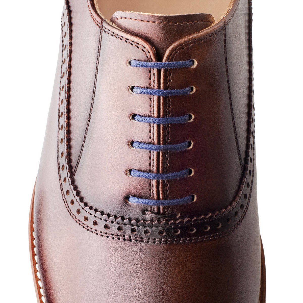 Richelieu cuir WILL marron foncé, FINSBURY