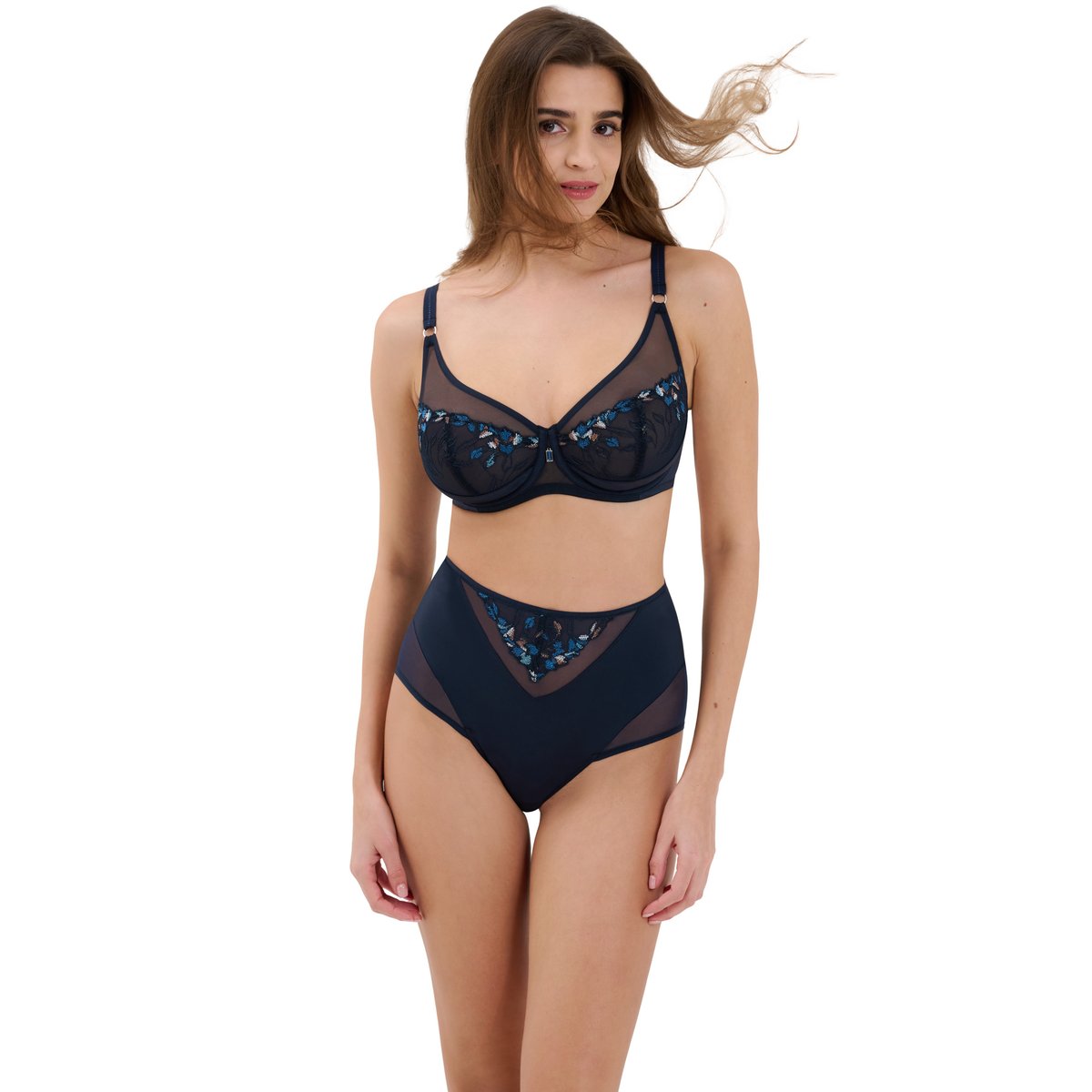 Soutien-gorge armaturé Mirabelle bleu, LISCA