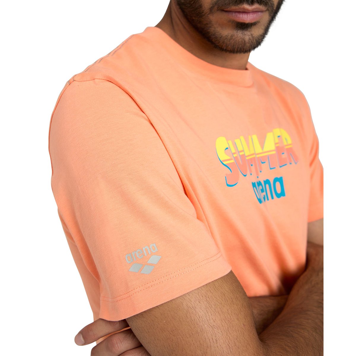 T-shirt en coton Solid light nespola-summer, ARENA