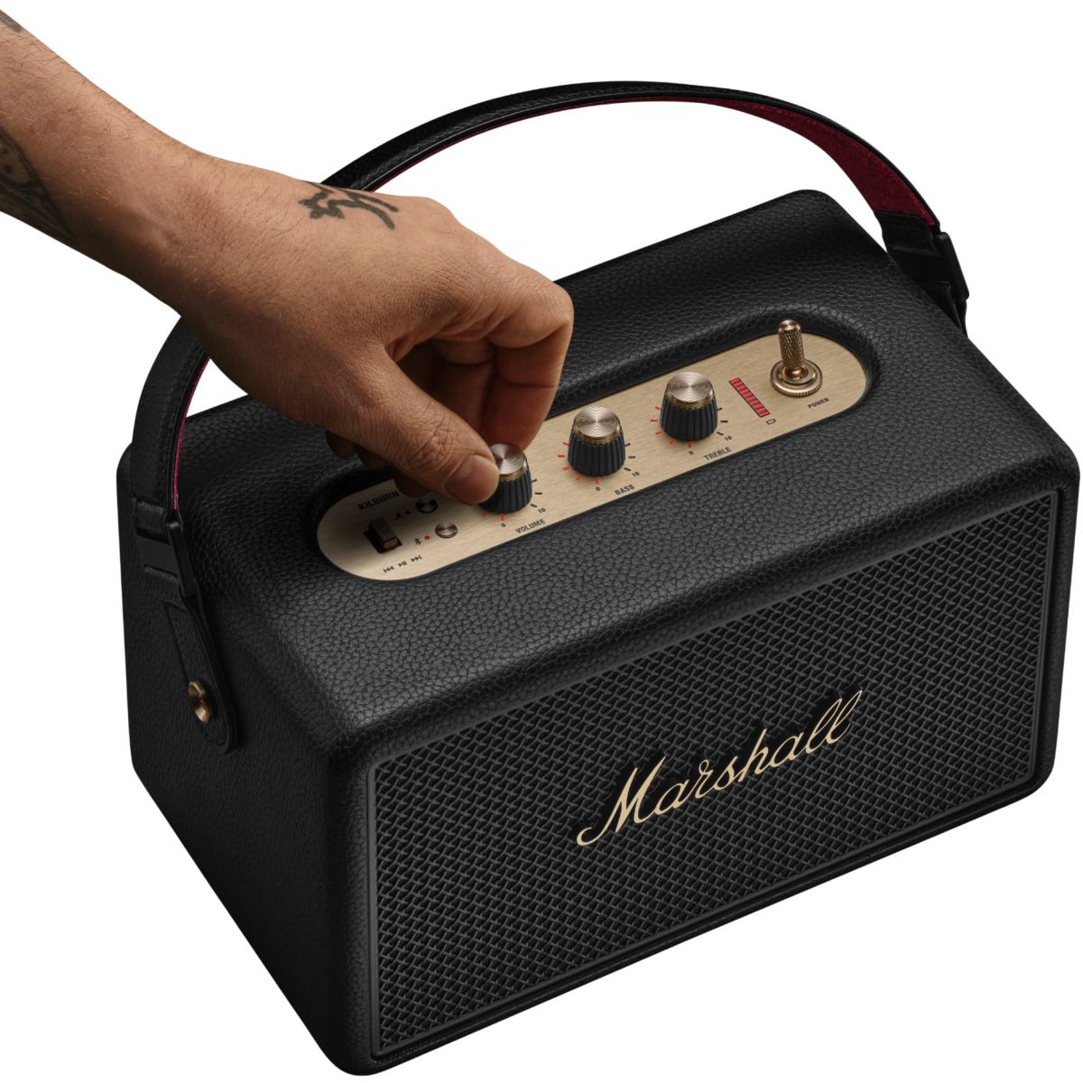 Enceinte portable Kilburn III Black and Brass noir, MARSHALL