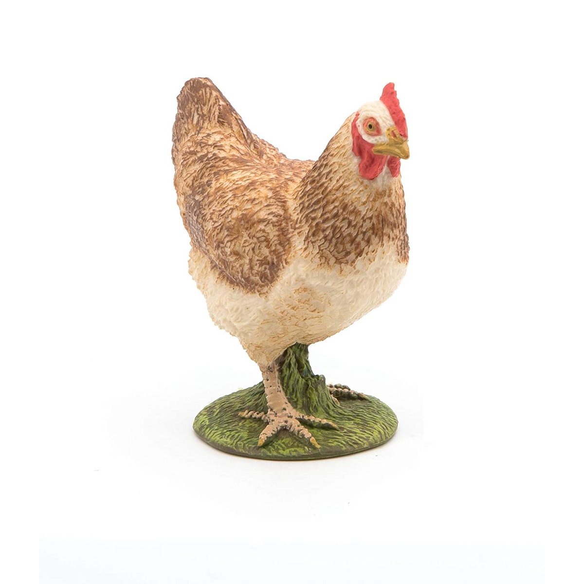Figurine Poule beige, PAPO
