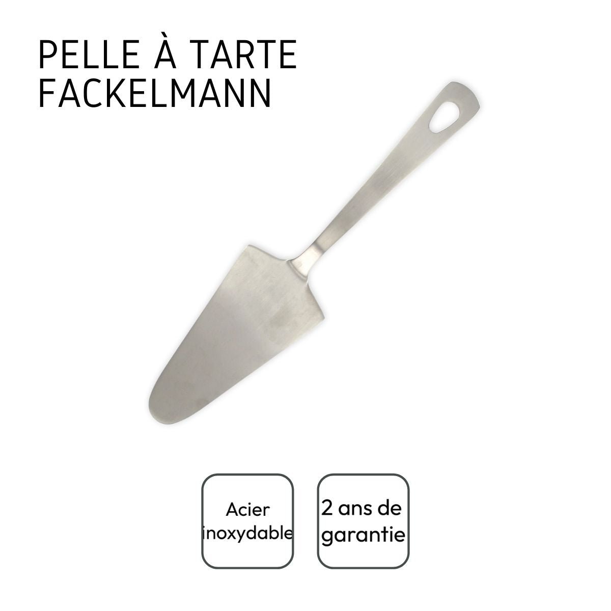 Pelle à tarte inox, FACKELMANN
