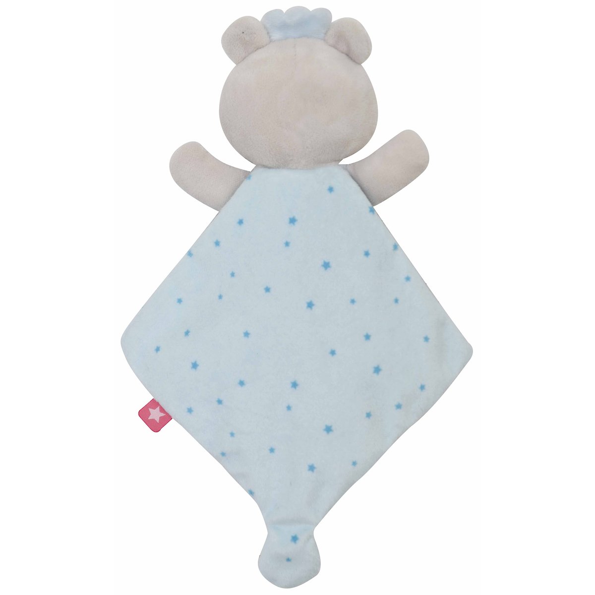 Doudou mouchoir prince ours bleu, SUCRE D'ORGE
