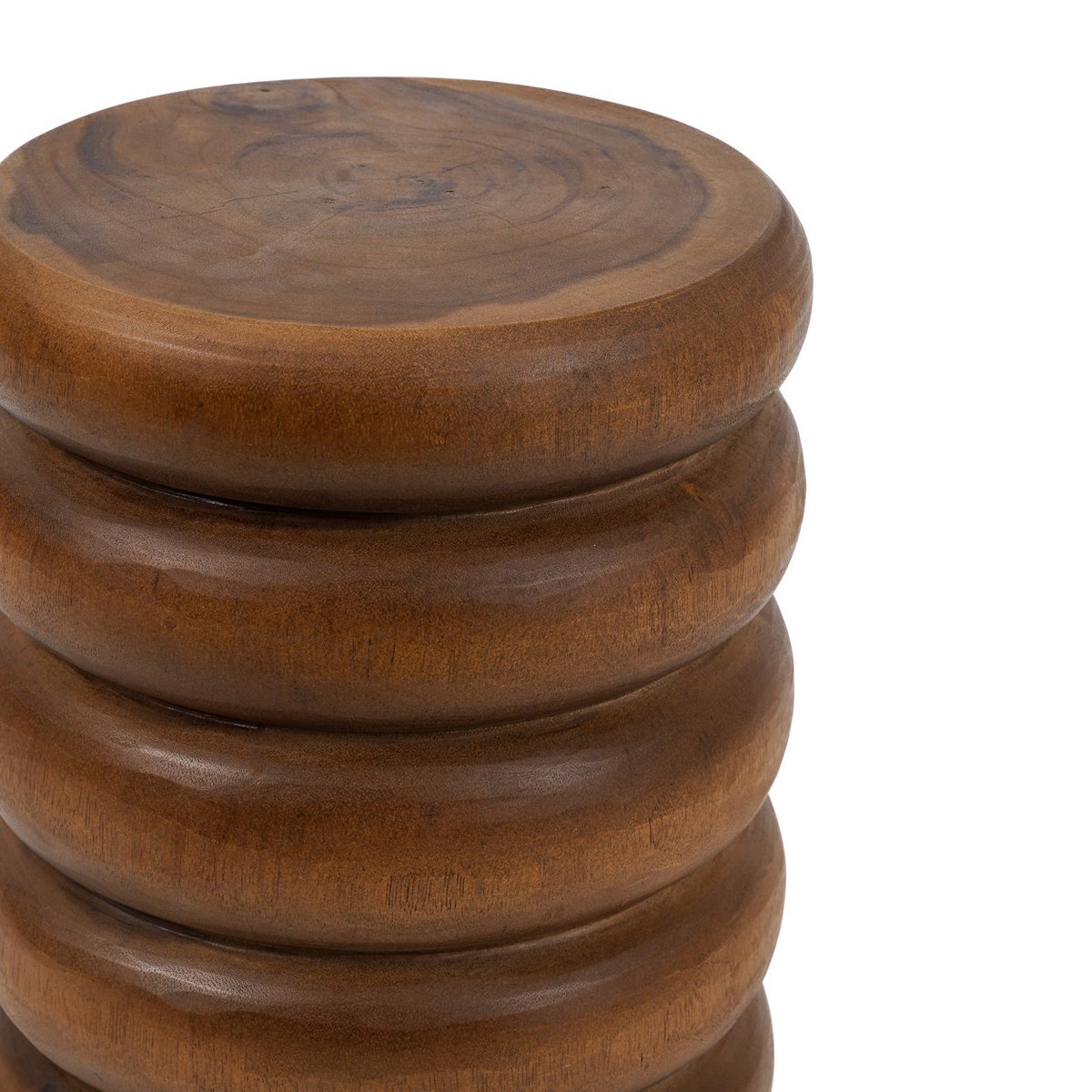 Tabouret en suar UMIKO beige, BAZAR BIZAR