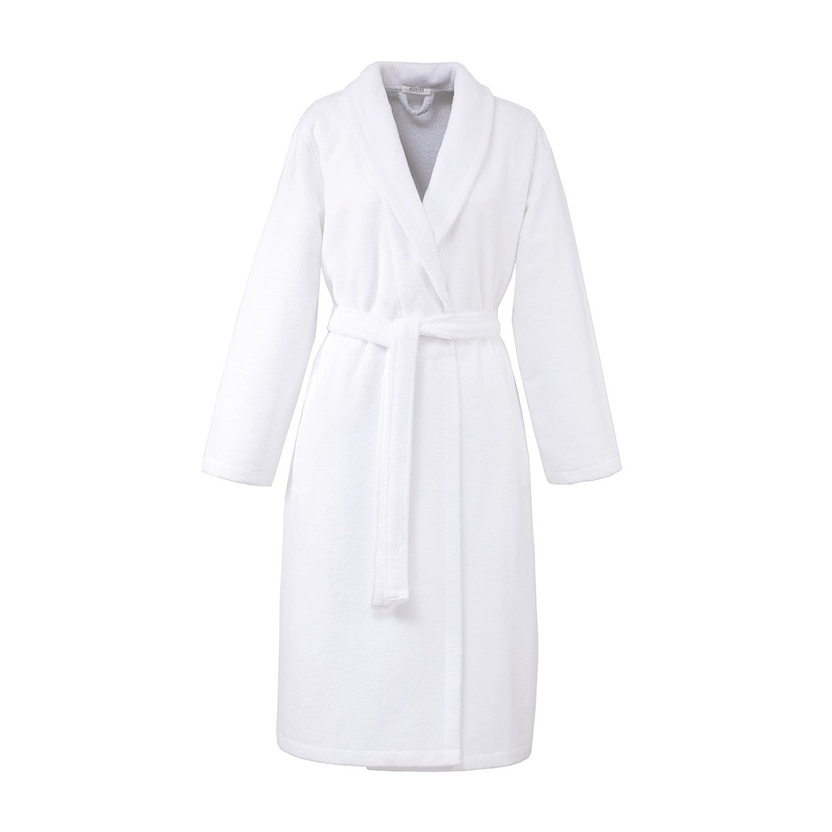 Peignoir long en polaire,DECEMBRE blanc, DESFORGES