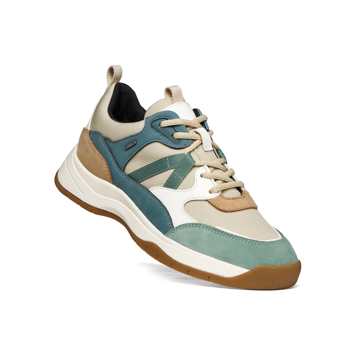 Baskets D BERINIKE B ABX beige clair/bleu aviateur clair, GEOX