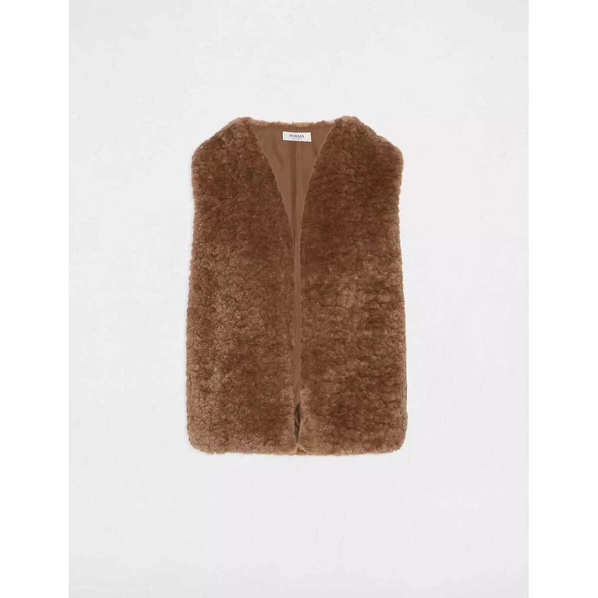 Gilet sans manches marron, MORGAN