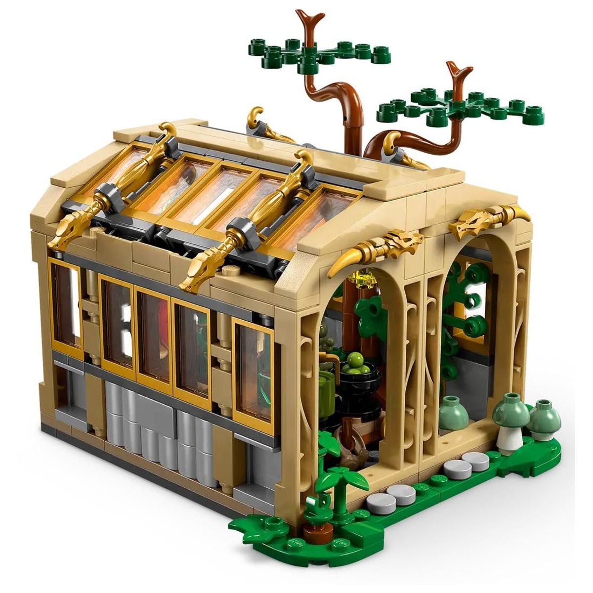 LEGO Harry Potter : Cours de Botanique au Château de Poudlard - 76445 multicolore, LEGO