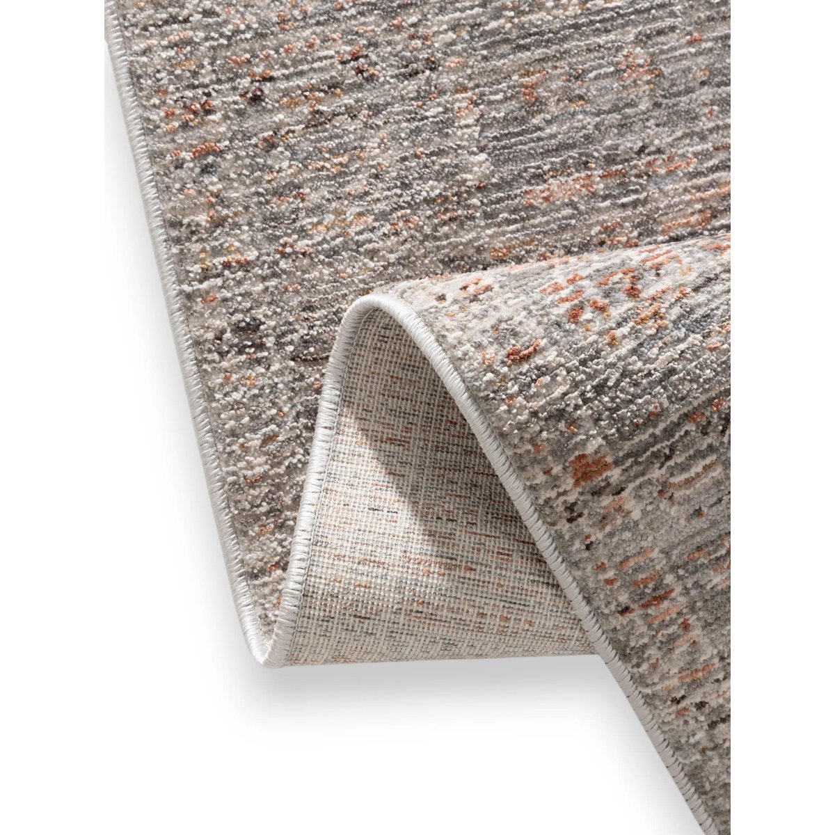 Tapis de couloir ANWAR gris/orange, BENUTA