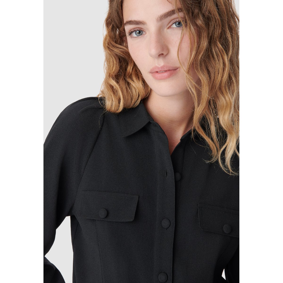 Chemise veste noir, IKKS