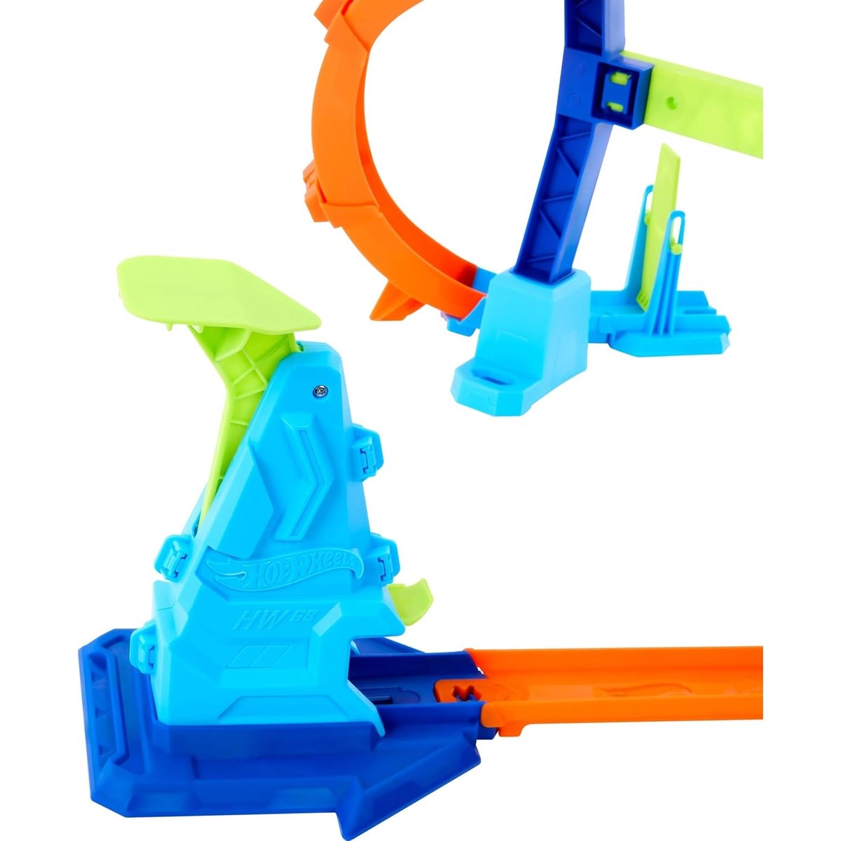 Hot Wheels Coffret piste Looping multicolore, MATTEL