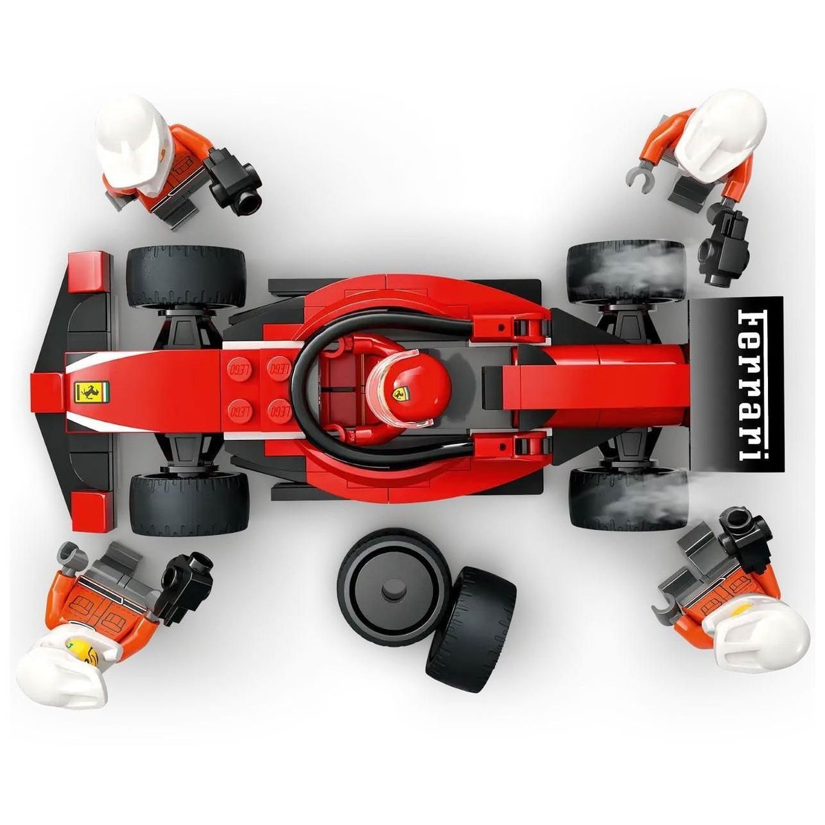 LEGO City - Arrêt au stand de F1 avec voiture Ferrari - 60443 multicolore, LEGO
