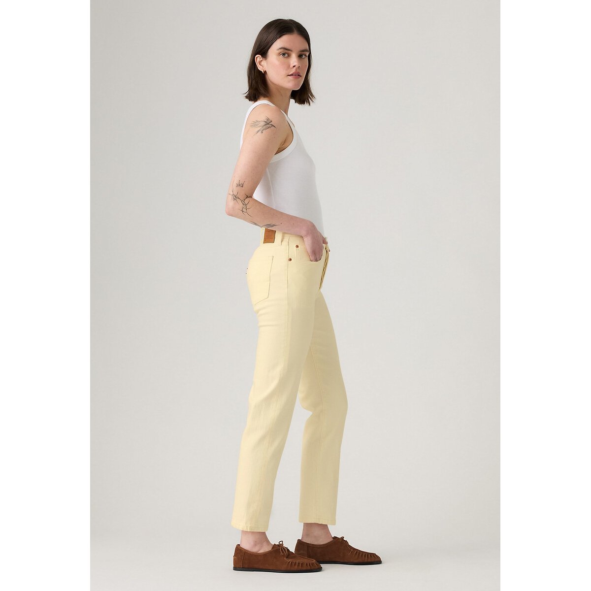 Vaqueros 501® Crop arroz integral espacial, LEVI'S