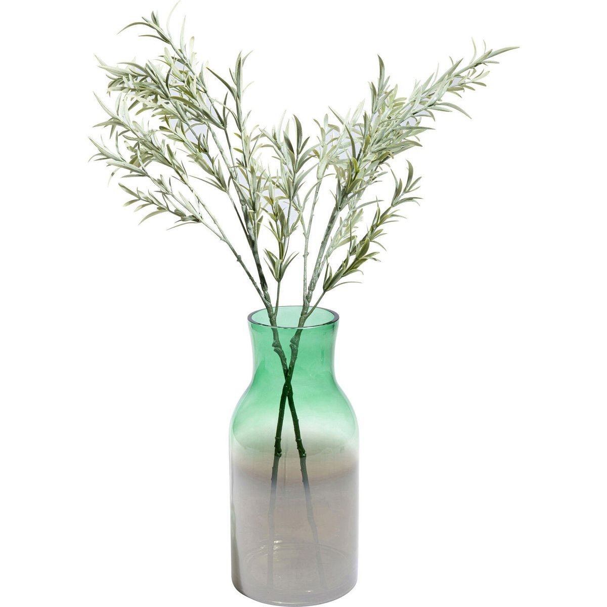 Vase en verre, GLOW vert, KARE DESIGN