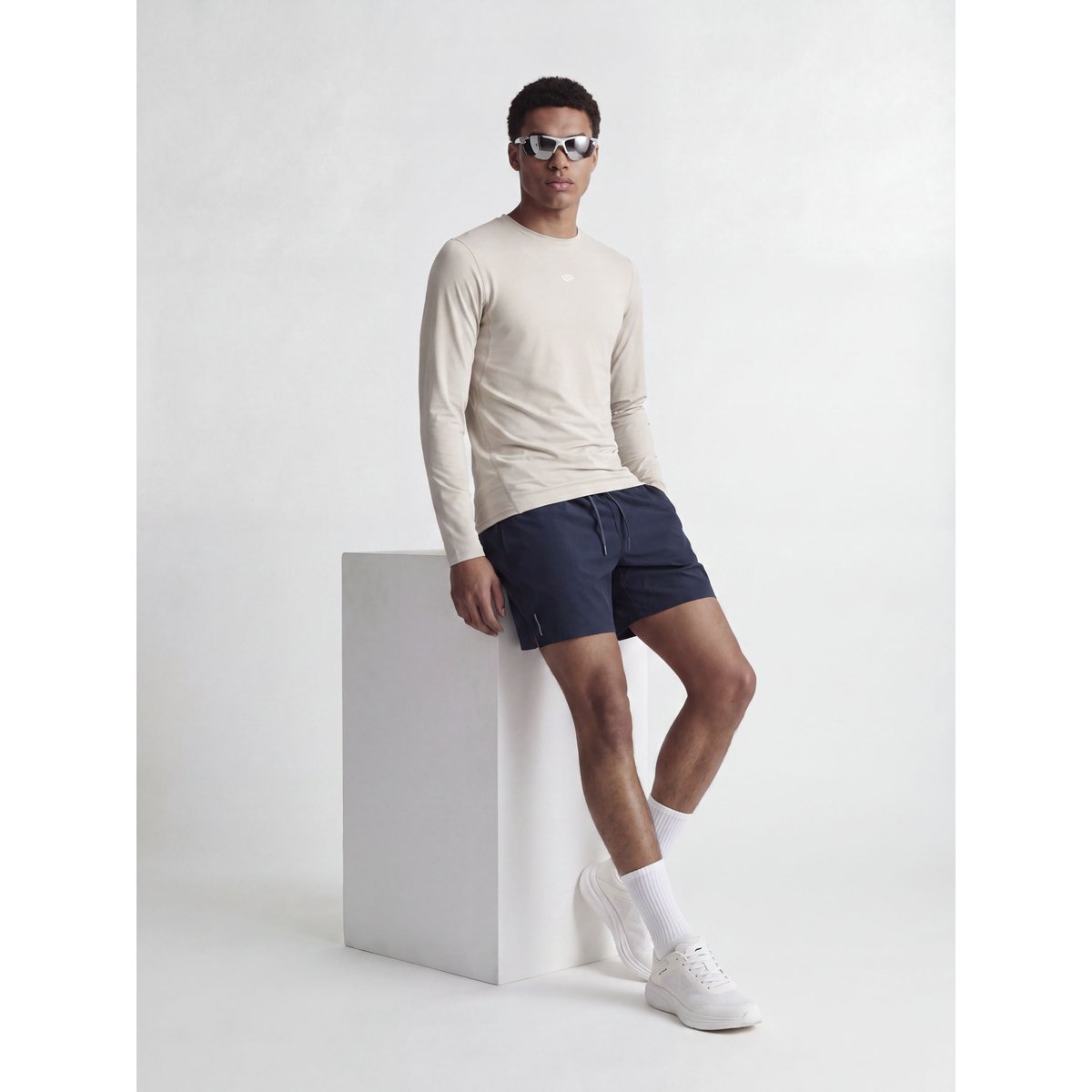 T-Shirt À Manches Longues dove, JACK & JONES