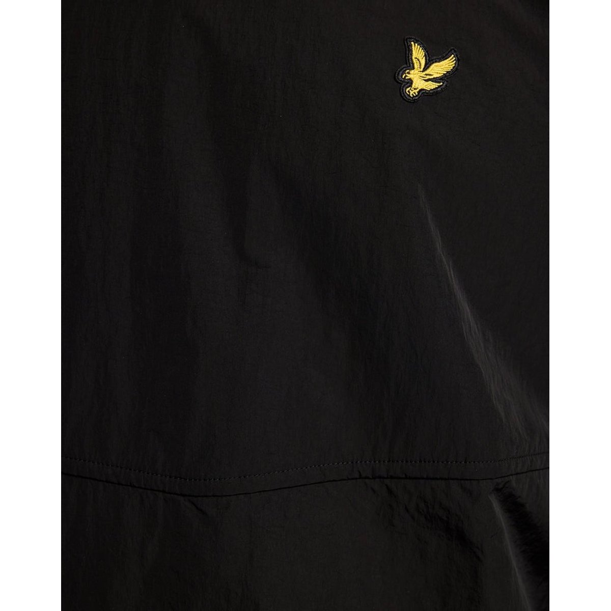 Sweat-shirt demi-manche raglan noir jais, LYLE & SCOTT