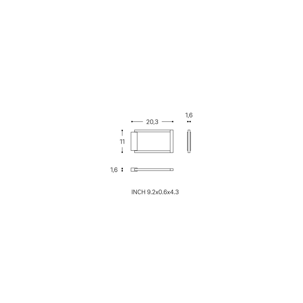 Porte Serviette Anneau mural  THE GRID noir mat, COSMIC