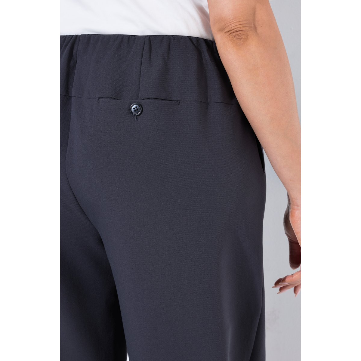 Pantalon Barrel olive foncé, ULLA POPKEN