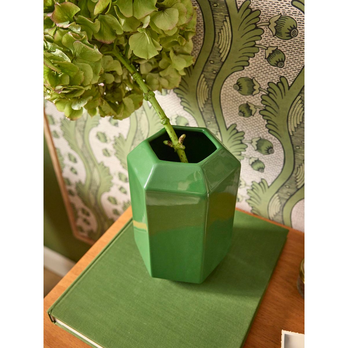 Vase VICTOIRE vert, CYRILLUS