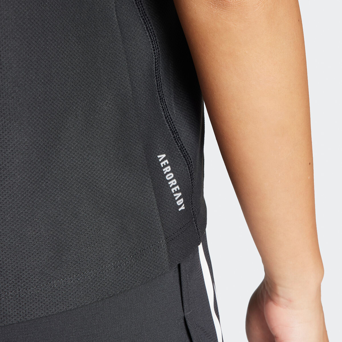 T-shirt de course Own The Run noir, adidas Performance