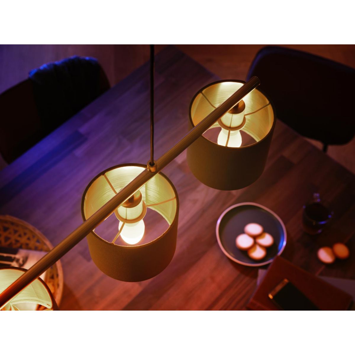 Ampoule LED connectée E14 White Flamme pack de 2 coloris unique, PHILIPS HUE