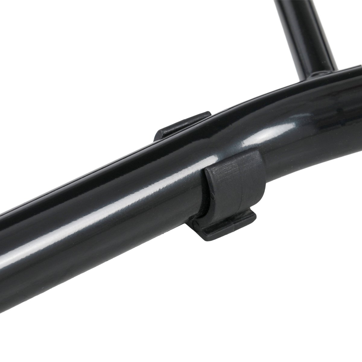 Béquille arrière de moto Acier Noir noir, HOMCOM