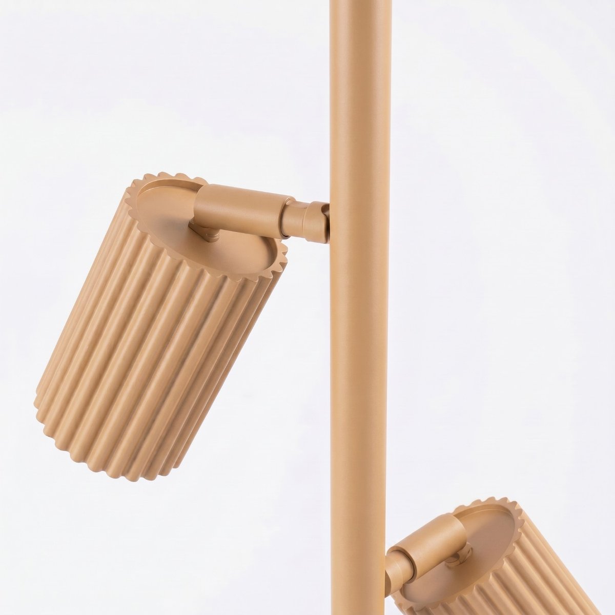 Lampadaire Aluminium Doré GU10 3 KARBON doré, EDEN