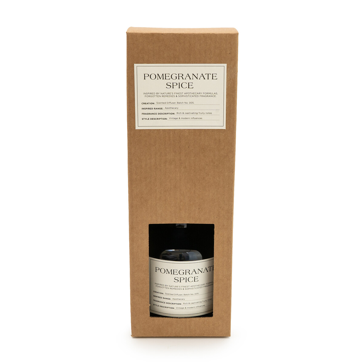 Apothecary Pomegranate Spice Diffuser, 250ml blue, SO'HOME