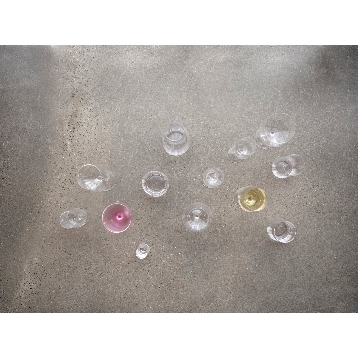 Set de 2 verres en cristal Wideball ROCKS transparent, ZONE DENMARK
