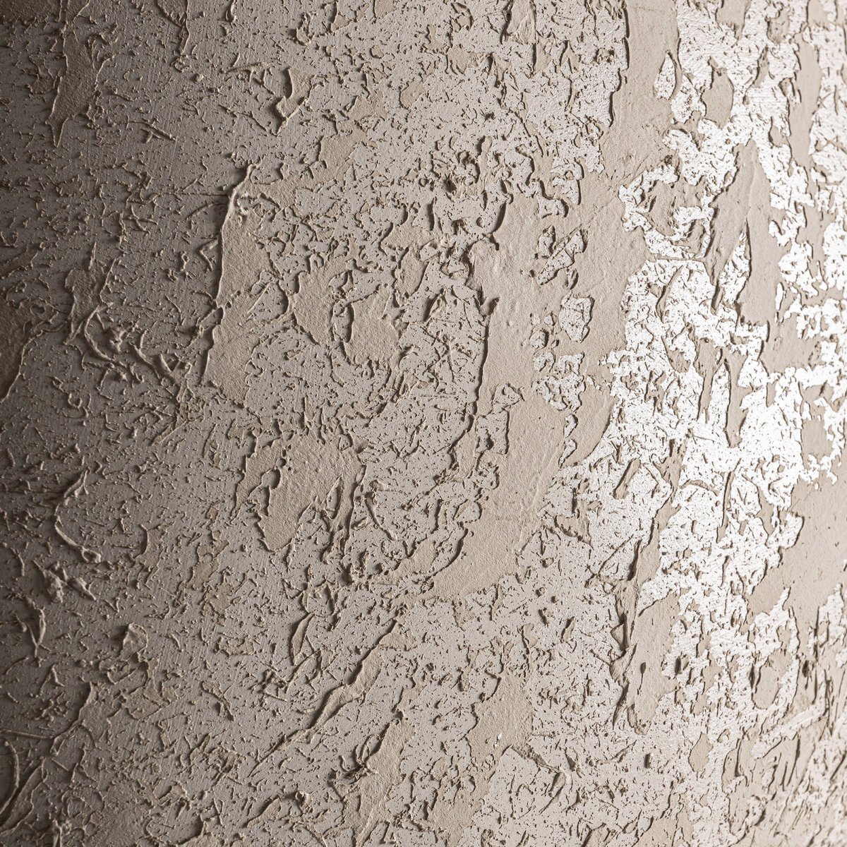Suspension contemporaine en papier mâché beige et or, RECOLLECTION