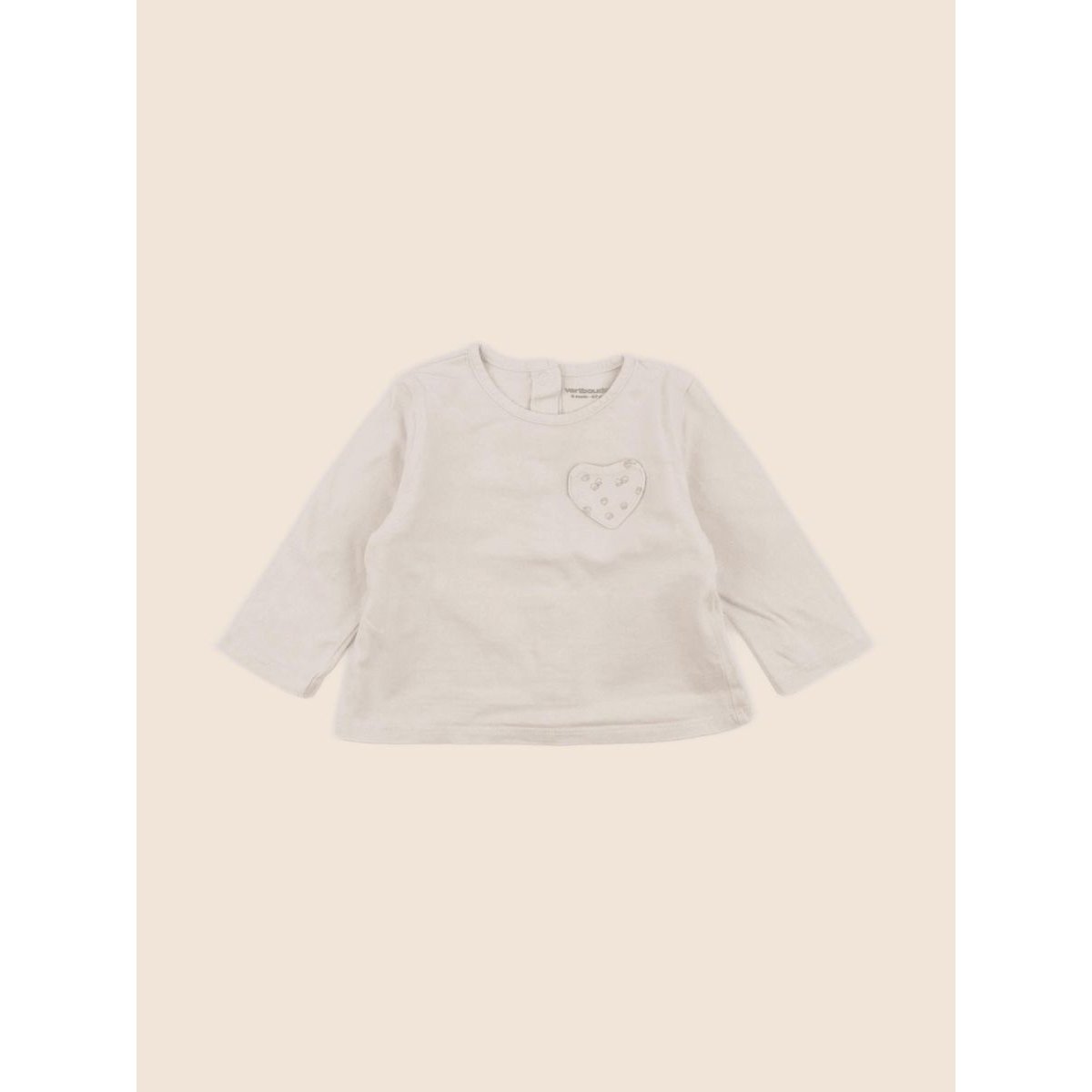Tee-shirt - Très bon état beige, VERTBAUDET