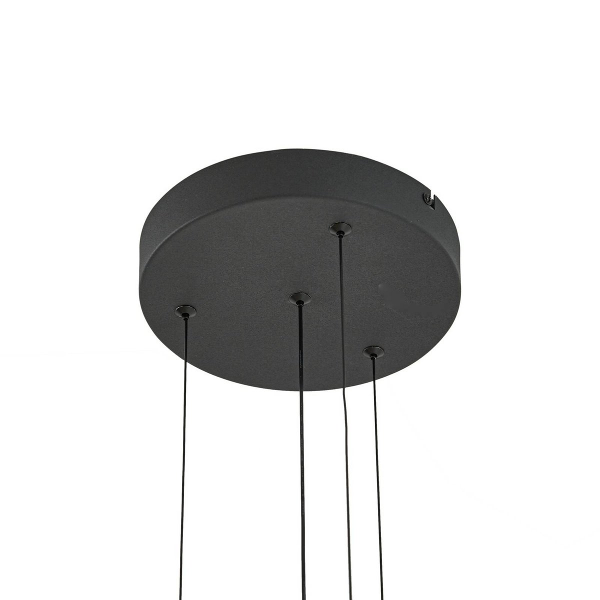 Suspension en textile moderneLED, Peldano beige, marron, LUCANDE
