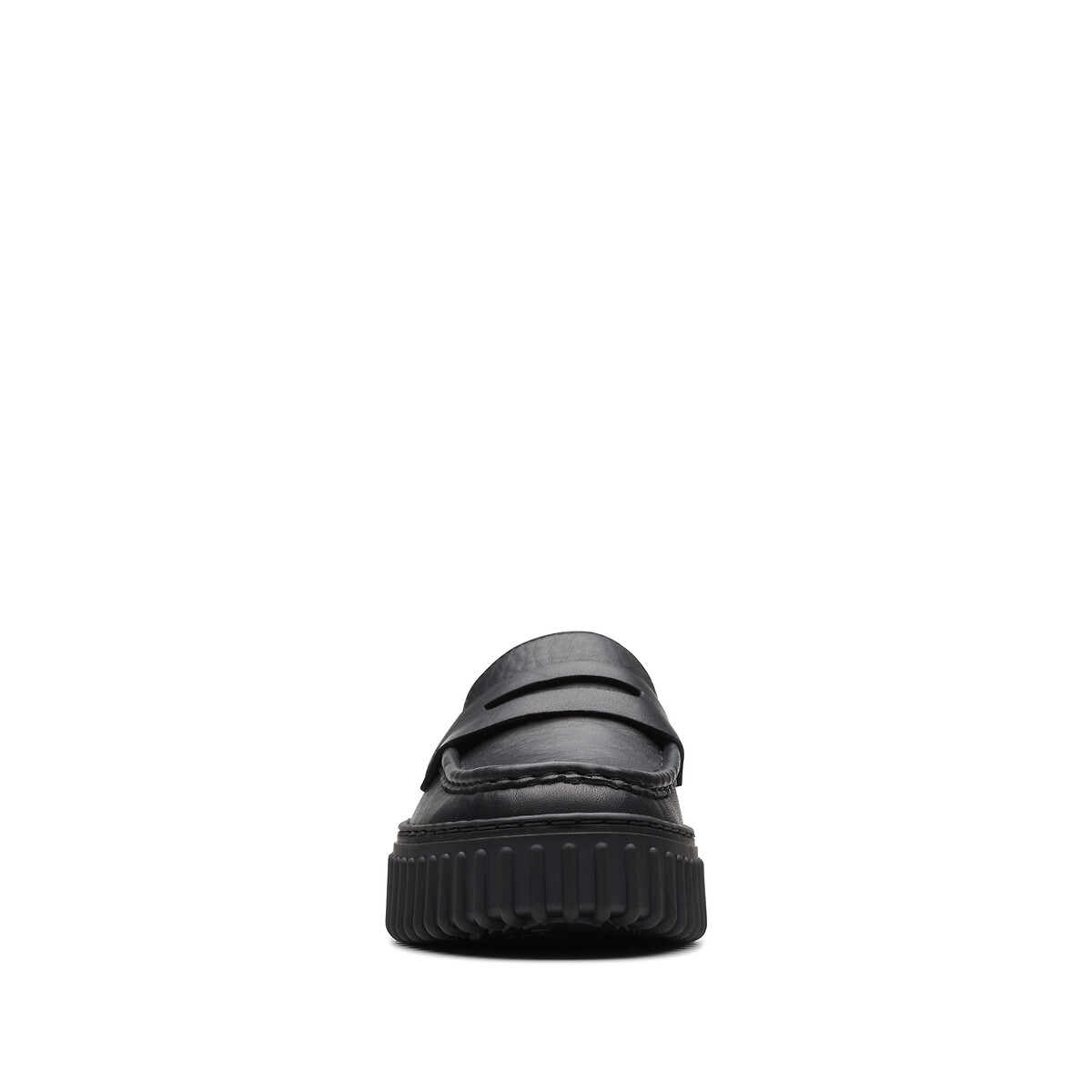 Mocassins en cuir Torhill Penny noir, CLARKS