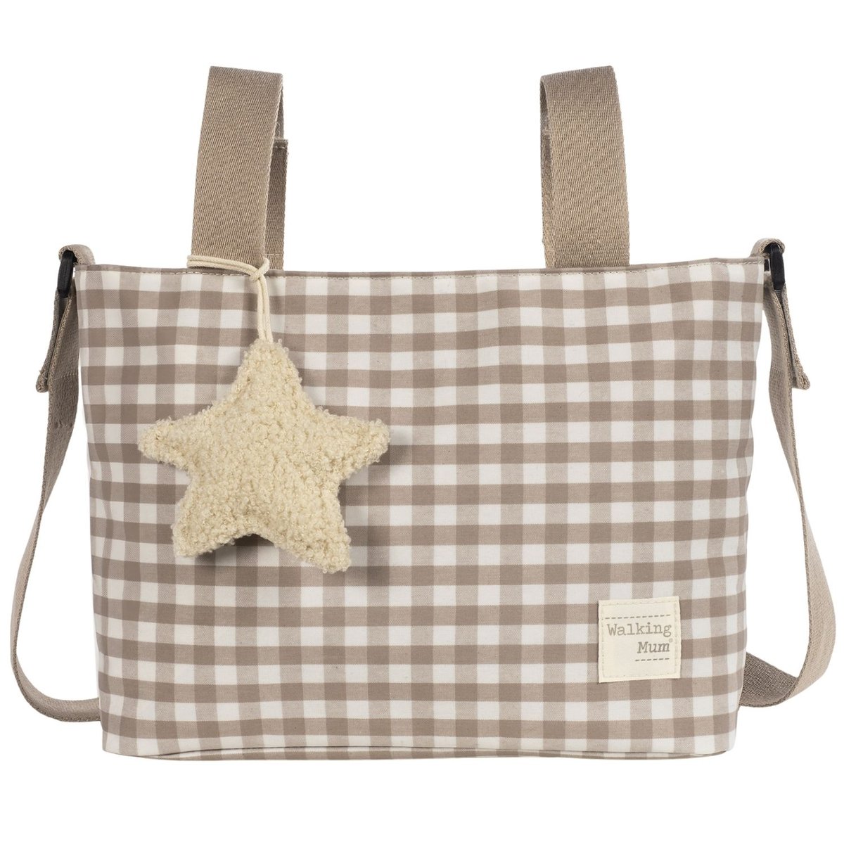 Sac à poussette Crossbody Caetana Sand beige, WALKING MUM