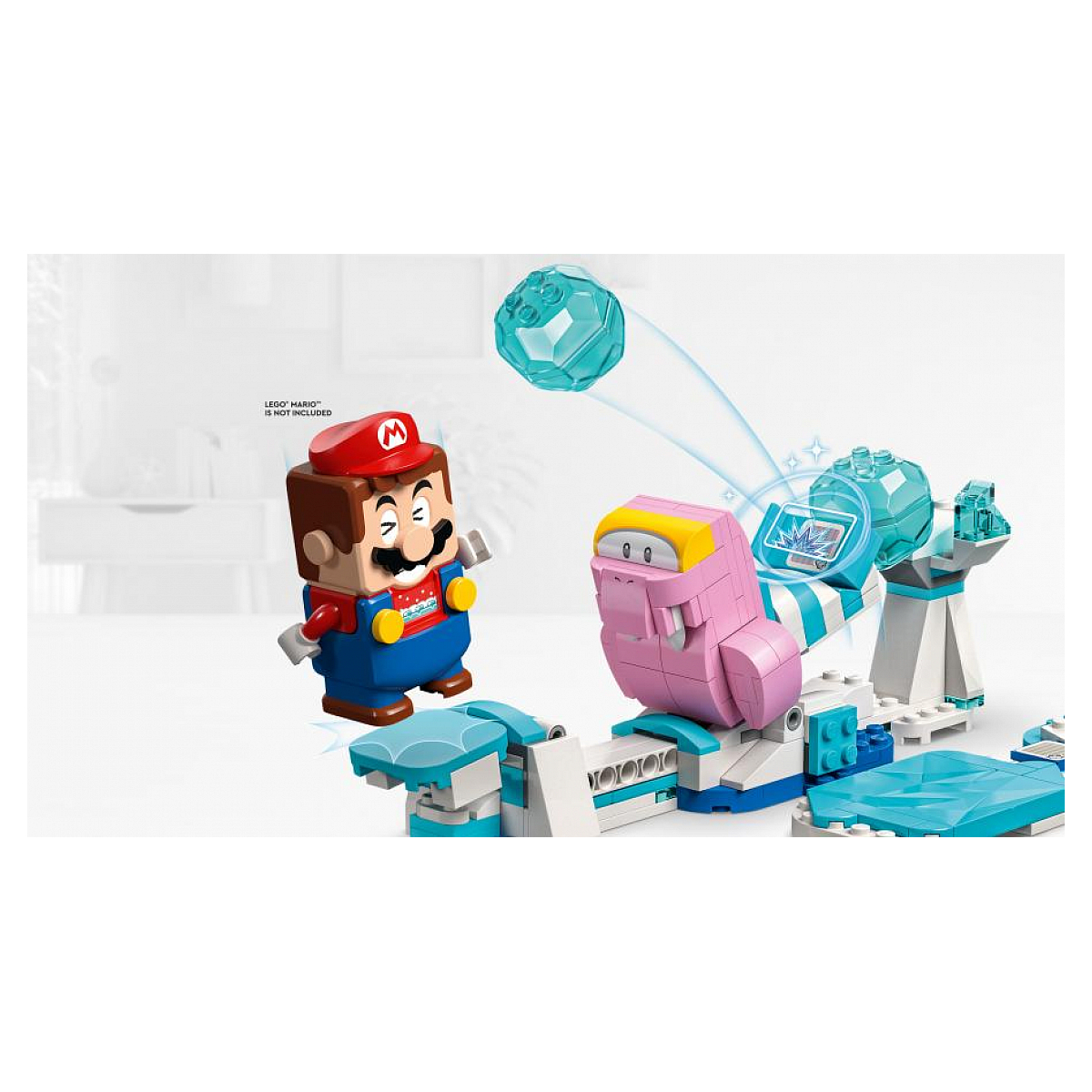 71417 Laventure dans la neige de Morsinet ® Super Mario couleur unique, LEGO
