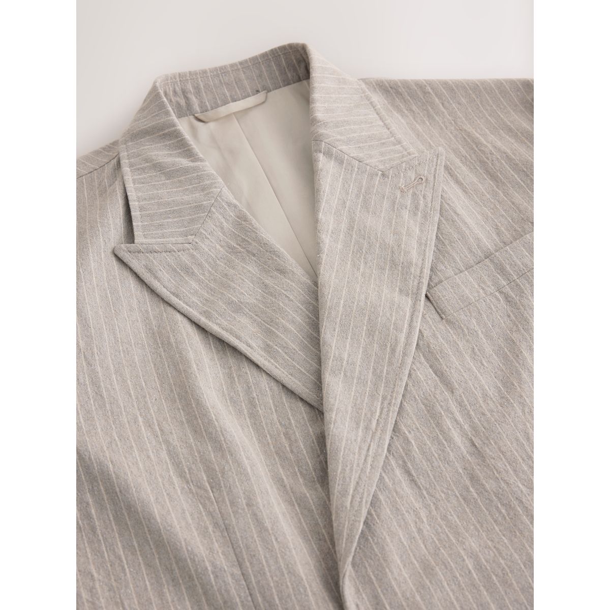 Veste de costume décontractée coton mélangé grège, NEXT