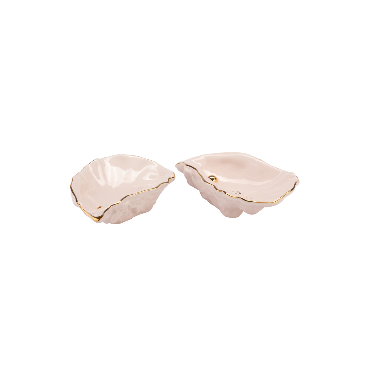 Oyster Pinch Pots cream, YVONNE ELLEN