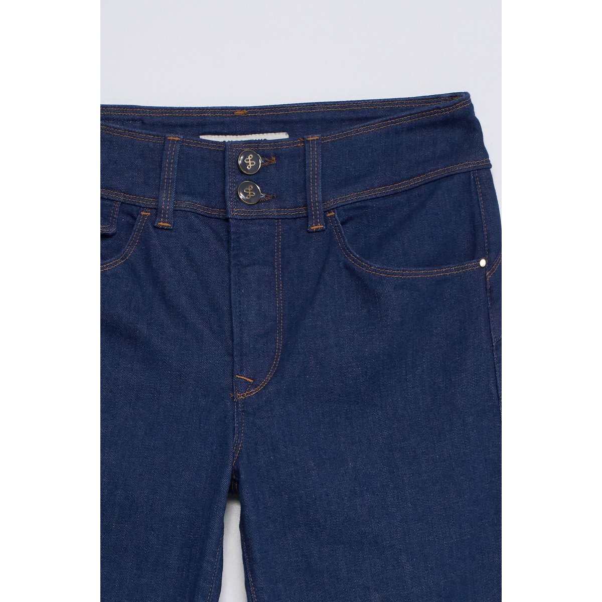 JEAN SECRET PUSH IN STRAIGHT bleu foncé, SALSA JEANS