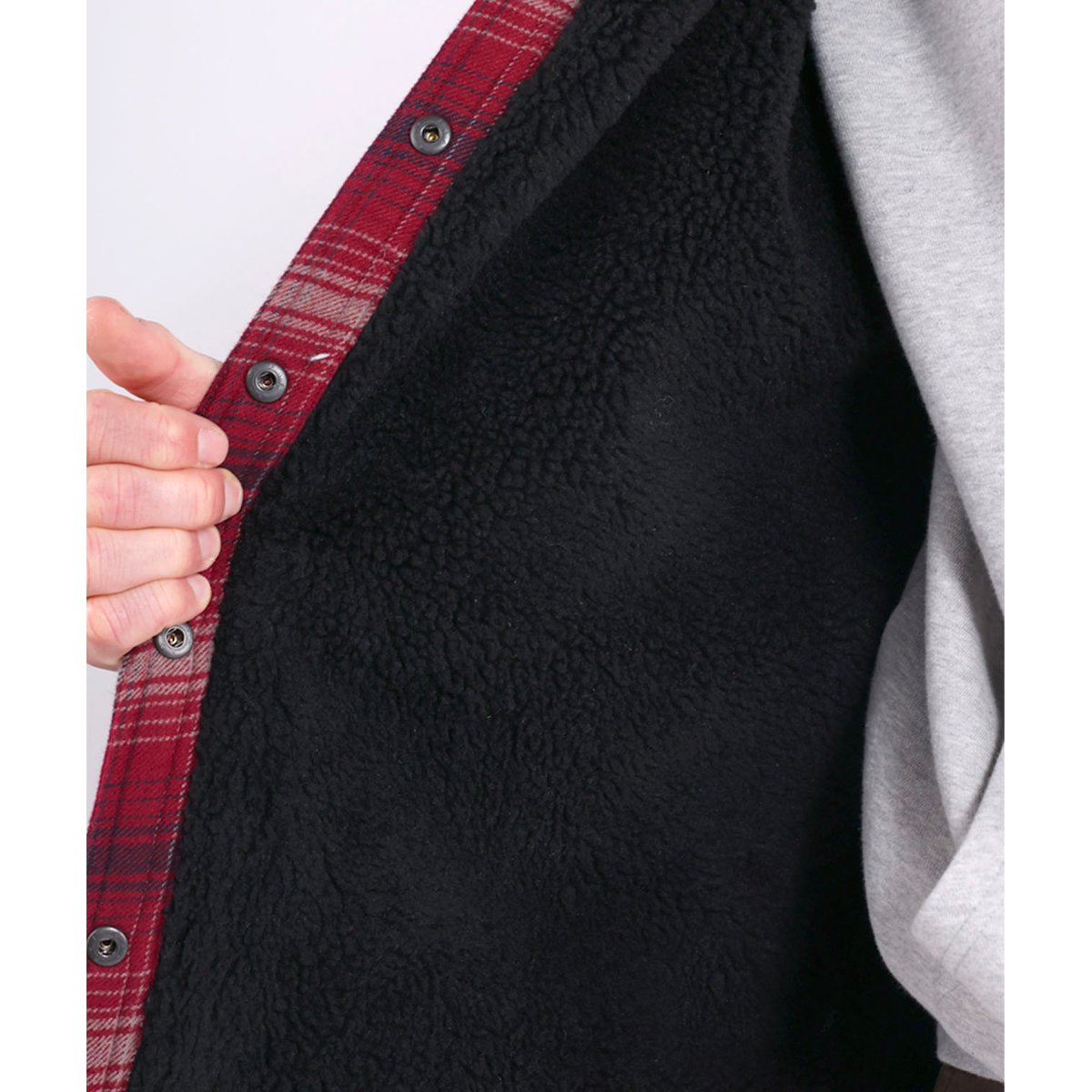 Surchemise doublure sherpa GETAWAY plum, OXBOW