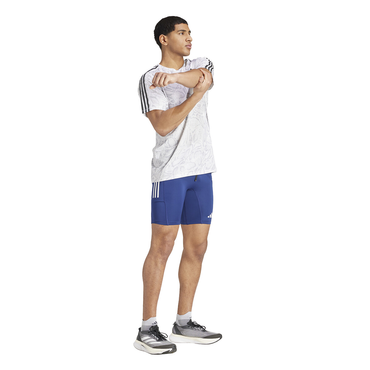 Small Logo Running Shorts navy blue, adidas Performance