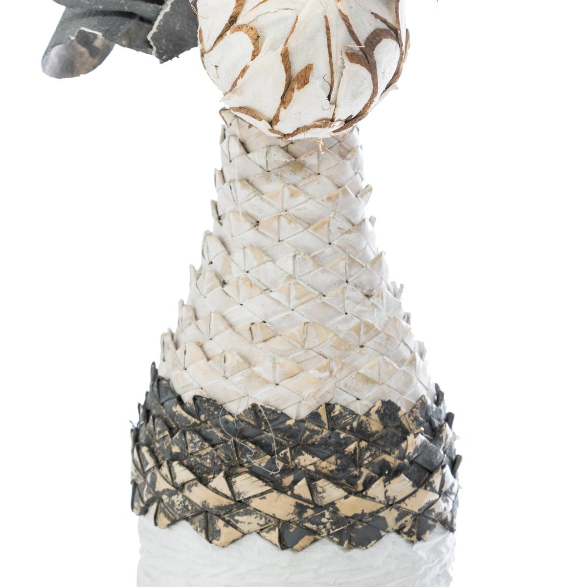 Composition florale artificielle HEBA beige, ATMOSPHERA