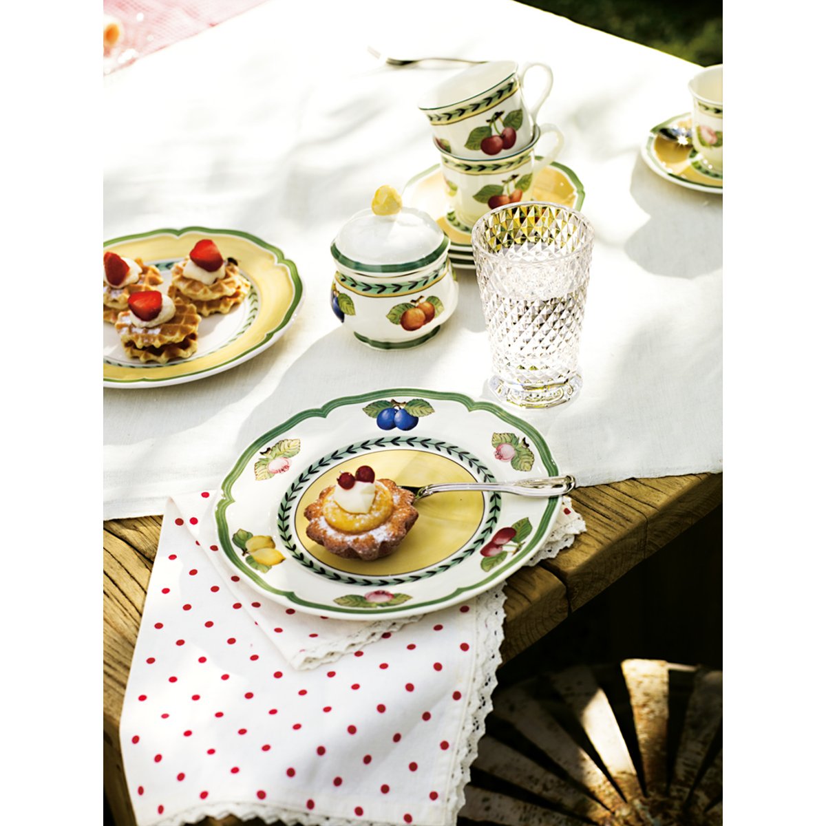 Assiette Dessert FRENCH GARDEN multicolore, VILLEROY & BOCH