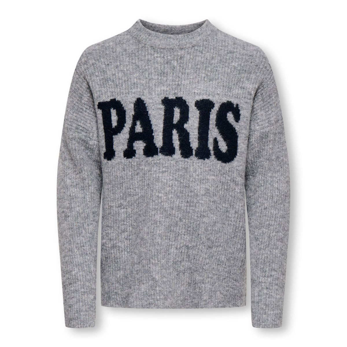 Pull En Maille grey melange 1, KIDS ONLY