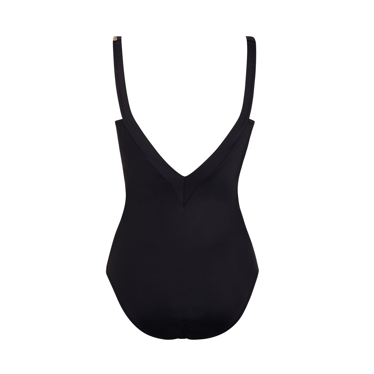 Maillot de bain une pièce préformé sans armatures VALENCIA noir, LISCA