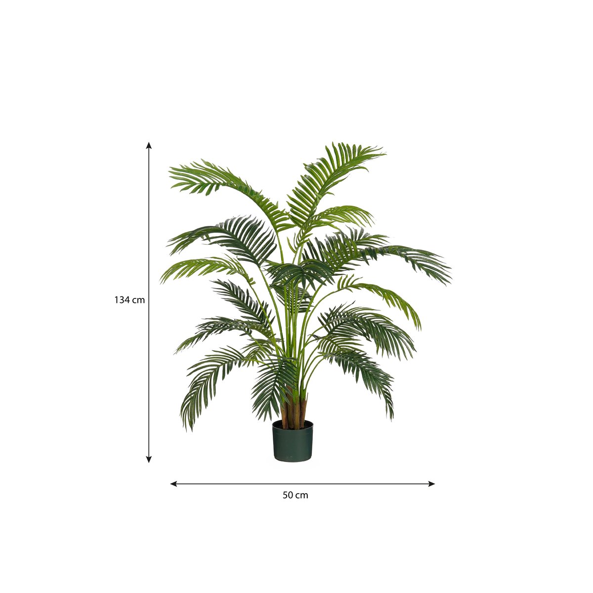 Plante artificielle ARECA PALM vert, MICA DECORATIONS