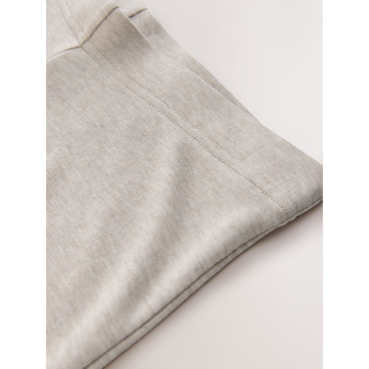 Pantalon large thermique en laine mérinos avoine marl, NEXT
