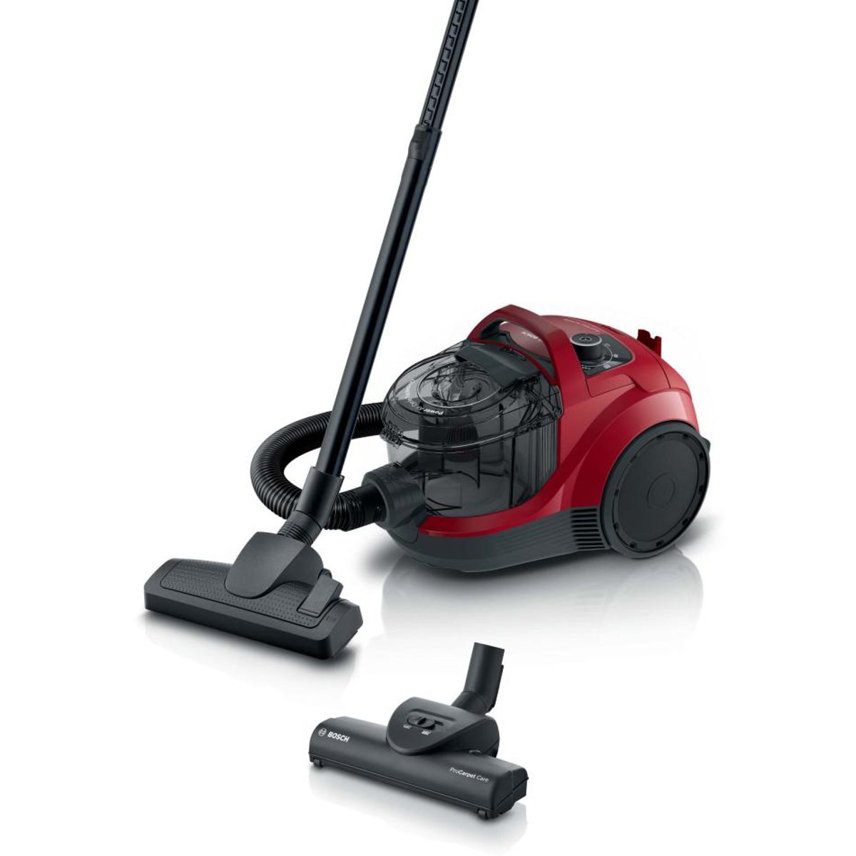 Aspirateur sans sac BGC21X350 rouge, BOSCH
