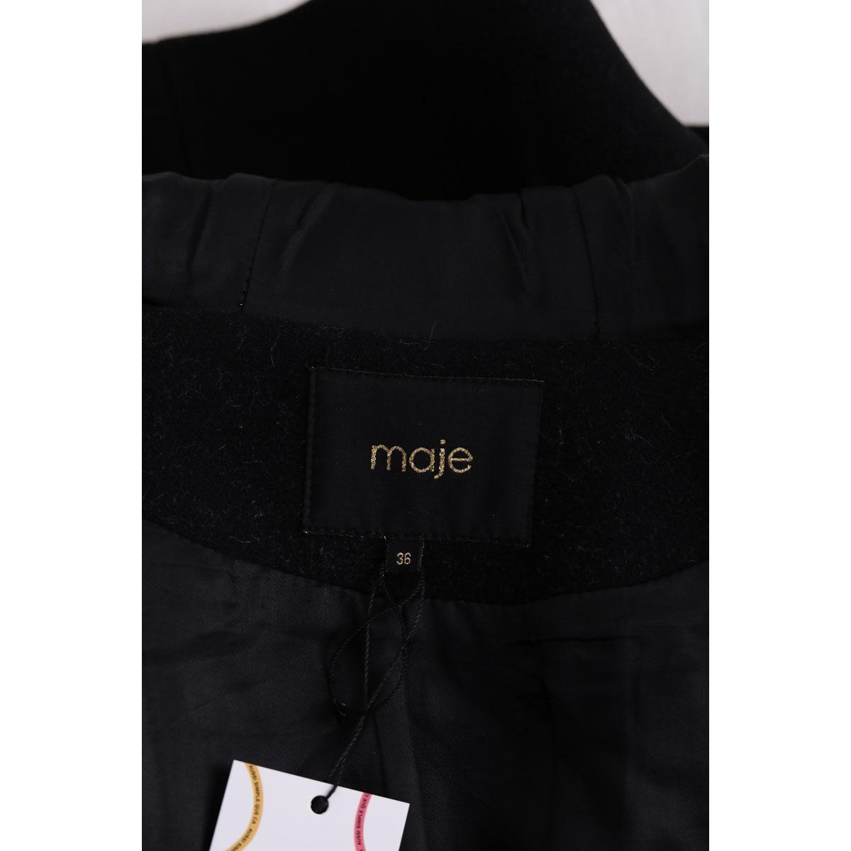 Manteau - Très Bon État noir, MAJE